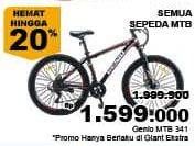 Promo Harga GENIO MTB M-341/343 27,5 Inci  - Giant