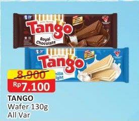 Promo Harga TANGO Long Wafer All Variants 130 gr - Alfamart