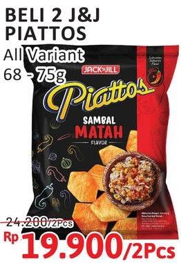 Promo Harga Piattos Snack Kentang All Variants 68 gr - Alfamidi