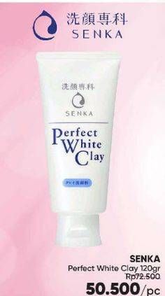 Promo Harga SENKA Perfect White Clay 120 gr - Guardian