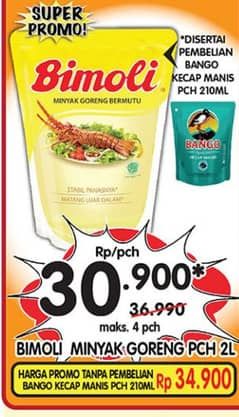 Promo Harga Bimoli Minyak Goreng 2000 ml - Superindo