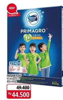 Promo Harga FRISIAN FLAG Primagro 1+ Madu 400 gr - Alfamidi