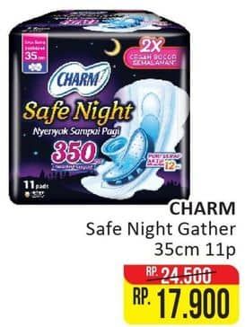 Promo Harga Charm Safe Night Gathers 35cm 11 pcs - Alfamart