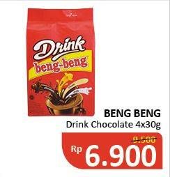 Promo Harga Beng-beng Drink Chocolate per 4 sachet 30 gr - Alfamidi