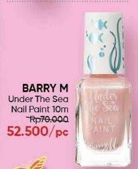 Promo Harga BARRY M Under The Sea Nail Paint 10 ml - Guardian