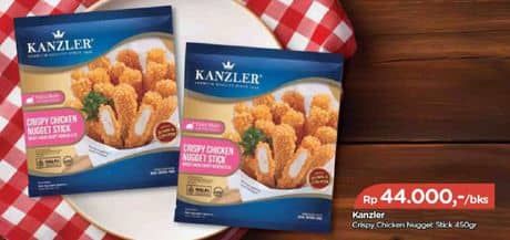 Promo Harga Kanzler Chicken Nugget Stick Crispy 450 gr - TIP TOP