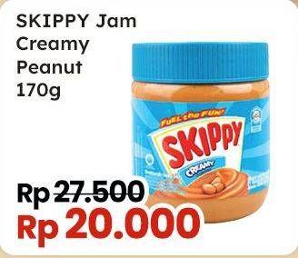 Promo Harga Skippy Peanut Butter Creamy 170 gr - Indomaret