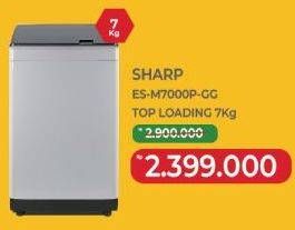 Promo Harga Sharp ES-M7000P-GG  - Yogya