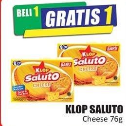 Promo Harga KLOP Saluto Cheese 76 gr - Hari Hari