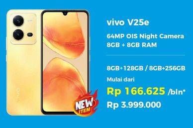 Promo Harga Vivo V25e 8GB + 128GB, 8GB + 256GB  - Erafone