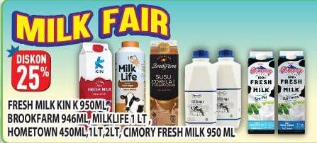 KIM/BROOKFARM/MILK LIFE/HOMETOWN/CIMORY Fresh Milk
