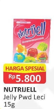 Promo Harga NUTRIJELL Jelly Powder Leci 15 gr - Alfamart