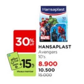 Promo Harga Hansaplast Plester Marvel Avengers 10 pcs - Watsons