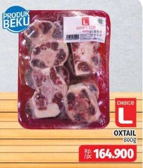 Promo Harga CHOICE L Oxtail Cut 800 gr - Lotte Grosir