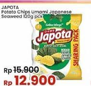 Promo Harga Japota Potato Chips Umami Japanese Seaweed 120 gr - Indomaret