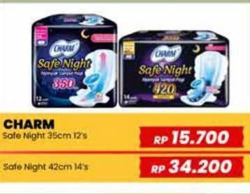 Promo Harga Charm Safe Night Wing 35cm 12 pcs - Yogya