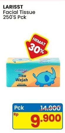 Promo Harga Larisst Facial Tissue 250 sheet - Indomaret