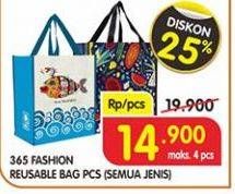 Promo Harga 365 Reusable Bag All Variants, Fashion  - Superindo