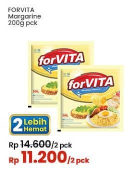 Promo Harga Forvita Margarine 200 gr - Indomaret