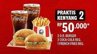 Promo Harga KFC Praktis Kenyang 2  - KFC