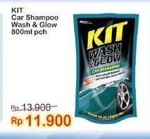 Promo Harga KIT Car Shampoo Wash & Glow 800 ml - Indomaret