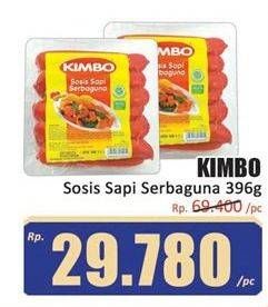 Promo Harga Kimbo Sosis Sapi Serbaguna 396 gr - Hari Hari