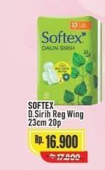 Promo Harga Softex Daun Sirih Wing 23cm 20 pcs - Alfamart