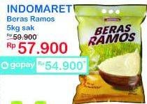 Promo Harga Indomaret Beras Ramos Super 5000 gr - Indomaret