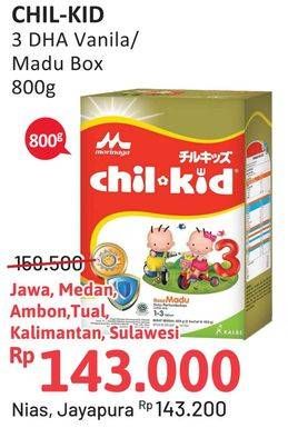 Promo Harga Morinaga Chil Kid Gold Madu, Vanila 800 gr - Alfamidi