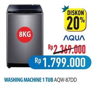 Promo Harga Aqua AQW-87DD  - Hypermart