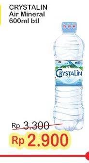 Promo Harga Crystalline Air Mineral 600 ml - Indomaret