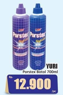 Promo Harga Yuri Porstex Regular Pembersih Toilet Lilac Fresh, Ocean Blue 700 ml - Hari Hari
