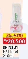 Promo Harga SHINZUI Body Lotion Kirei 210 ml - Alfamart