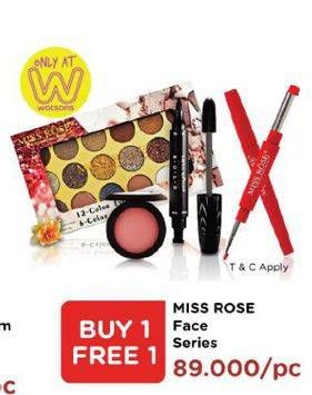 Promo Harga MISS ROSE Kosmetik Face Category  - Watsons