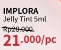 Implora Jelly Tint 5 ml Diskon 25%, Harga Promo Rp21.000, Harga Normal Rp28.000