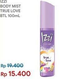 Promo Harga IZZI Body Mist True Love 100 ml - Indomaret
