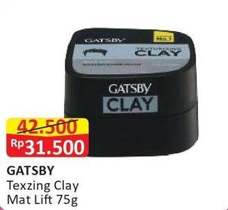 Promo Harga GATSBY Texturizing Clay Mat Lift 75 gr - Alfamart