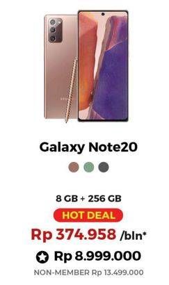 Promo Harga SAMSUNG Galaxy Note 20  - Erafone