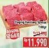 Promo Harga Daging Rendang Sapi Spesial per 100 gr - Hypermart