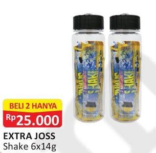 Promo Harga EXTRA JOSS Shake per 2 botol 6 pcs - Alfamart