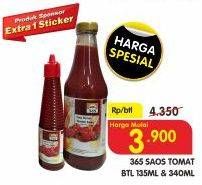 Promo Harga Saus Tomat 135ml / 340ml  - Superindo