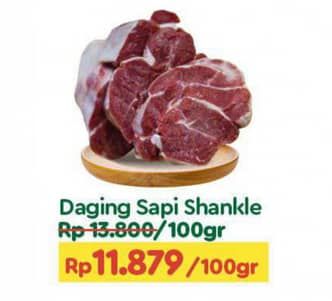 Promo Harga Daging Sengkel (Shankle) per 100 gr - TIP TOP