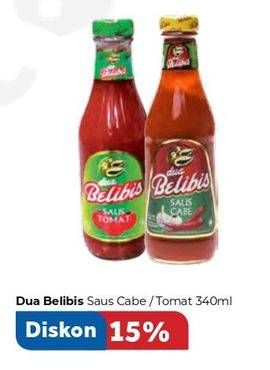 Promo Harga Saus Cabe / Tomat 340ml  - Carrefour