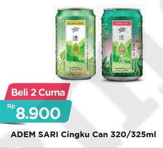 Promo Harga ADEM SARI Ching Ku per 2 kaleng - Alfamart