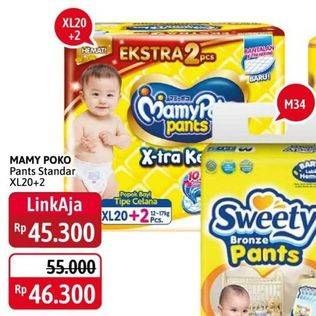 Promo Harga Mamy Poko Pants Xtra Kering XL20+2 22 pcs - Alfamidi