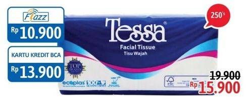 Promo Harga TESSA Facial Tissue 250 pcs - Alfamidi