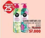 Promo Harga Good Virtues Co Shampoo All Variants 300 ml - LotteMart