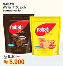 Promo Harga NABATI Wafer All Variants 115 gr - Indomaret