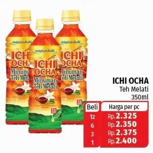 Promo Harga Ichi Ocha Minuman Teh 350 ml - Lotte Grosir