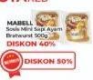 Promo Harga MABELL Sosis Sapi Ayam/ Bratwurst 500gr  - Yogya